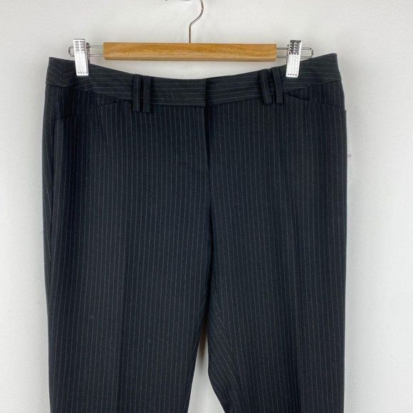 Amanda + Chelsea Stripe Low Rise Taper Pant NWT - Picture 2 of 9